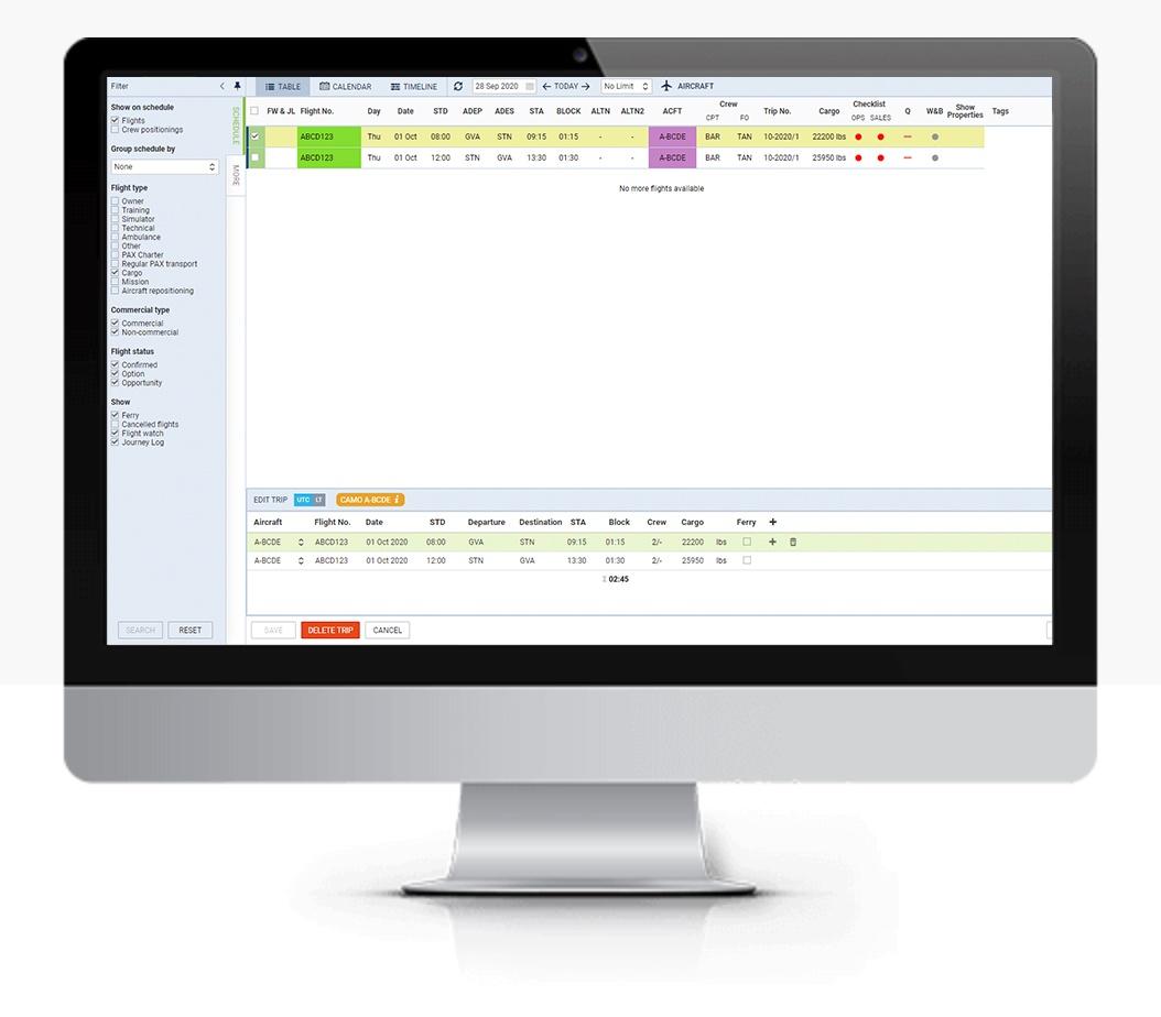 Leon System Cargo Screen 2